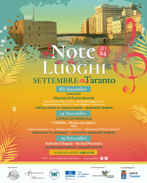 DI NOTE E DI LUOGHI- Settembre a Taranto