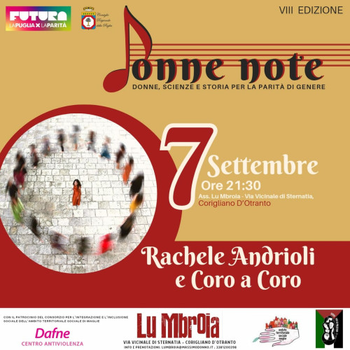 Rachele Andrioli e Coro a Coro!