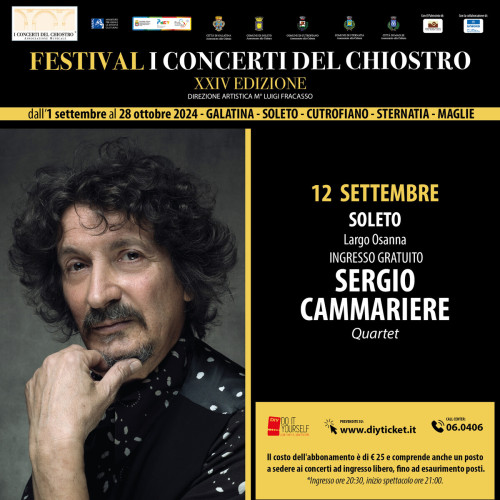 Sergio Cammariere live per I Concerti del Chiostro