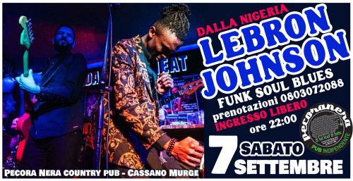 LEBRON JOHNSON NG  in concerto
