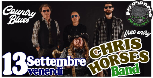 Cassano delle Murge – CHRIS HORSES & The Slow Smoke live show