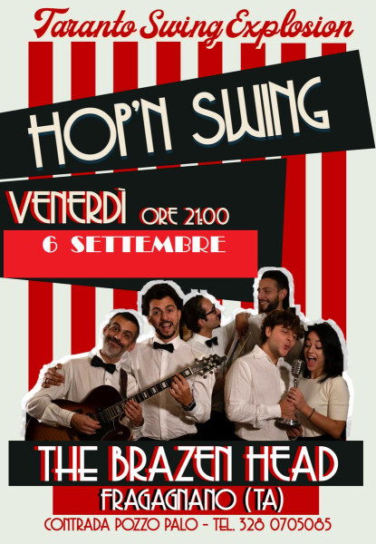 LO SWING D'AUTORE AL BRAZEN HEAD
