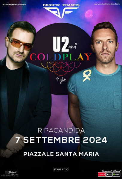 U2 & Coldplay Night by Broken Frames