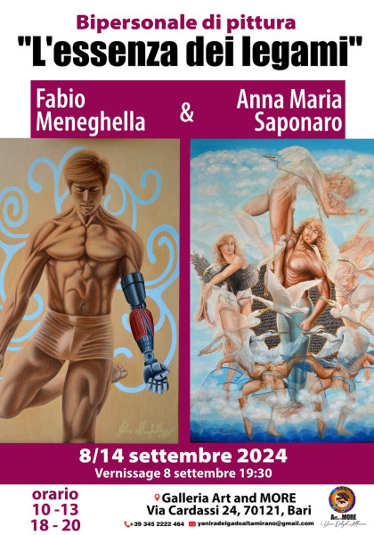 L'essenza dei legami Anna Maria Saponaro e Fabio Meneghella.
