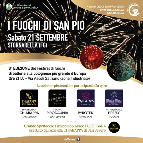 Stornarella – I FUOCHI DI SAN PIO – 8° EDIZIONE