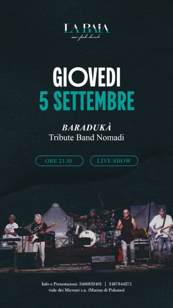 Baraduka' Tribute Band Nomadi