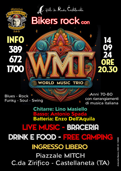 Bikers Rock con i World Music Trio