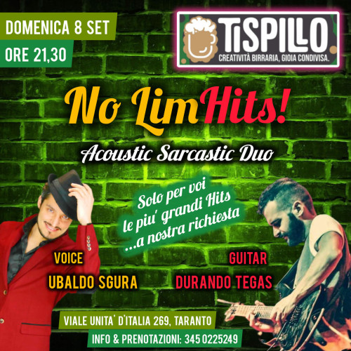 No LimHits! - Duo Acustico @ Ti Spillo BrewPub (Taranto)