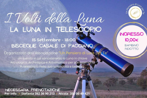 I Volti della Luna - La Luna in telescopio