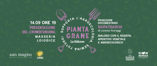 PIANTAGRANE! - Proiezione documentario "Biopatriarchi" & dialogo col regista Lorenzo Scaraggi