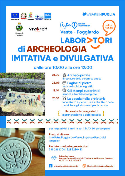 Vaste. Laboratori di archeologia divulgativa per ragazzi