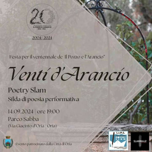 Venti d'arancio Poetry slam