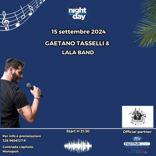 Gaetano Tasselli & La La band - Musica Italiana e Divertentismo live at Night and Day| Beer Feat Edition |