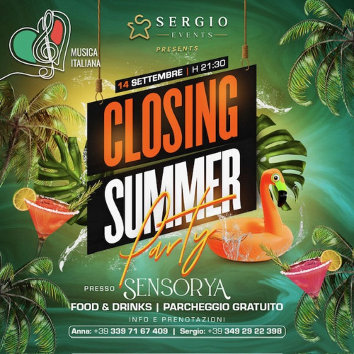 Closing Summer Party