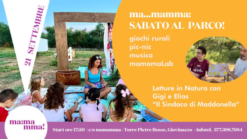 Mamamma: SABATO NEL PARCO!