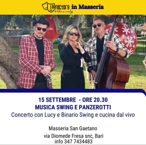 Panzerotti e swing anni 30