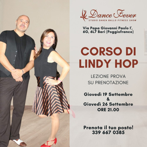 Lezioni prova gratuite Lindy Hop