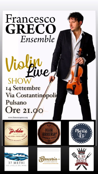 VIOLIN LIVE-FRANCESCO GRECO