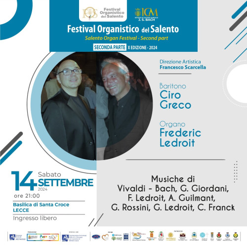 Ciro Greco e Frédéric Ledroit a Lecce per il FOS 2024