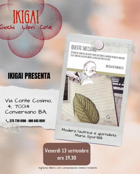 Questo taccuino, di e con Nicola de Dominicis
