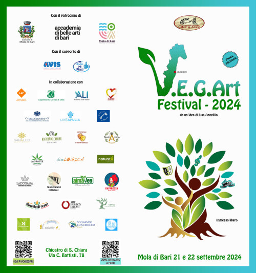 #Puglia V.E.G.Art Festival - Primo Festival Veggy, Eco, Green & Art!