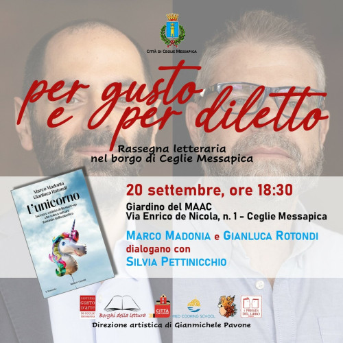 "Per gusto e per diletto": Marco Madonia e Gianluca Rotondi