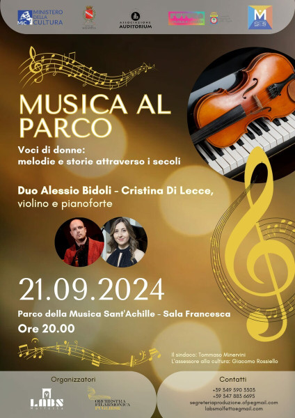 Musica al Parco - Voci di donne attraverso i secoli - "Duo Bidoli - Di Lecce"