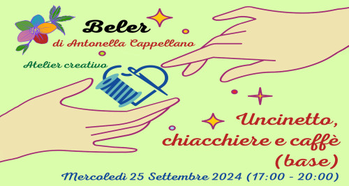 Uncinetto, chiacchiere e caffè (base)