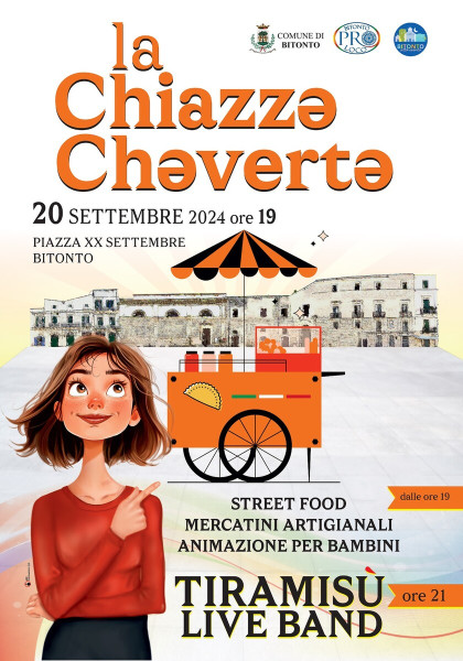 Bitonto in festa. "La Chiazz Chaverte", tra sapori, tradizione e spettacolo