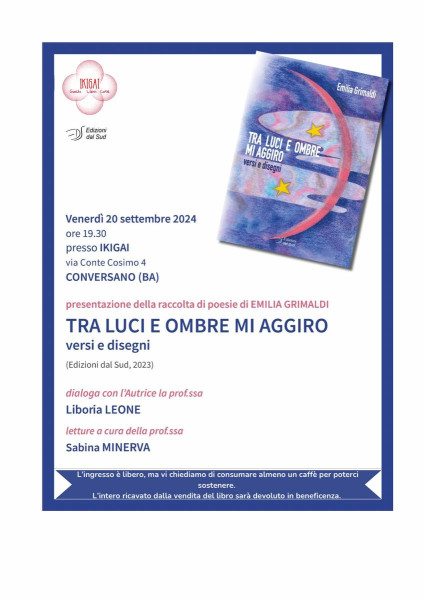 Ikigai presenta Emilia Grimaldi tra luci e ombre mi aggiro