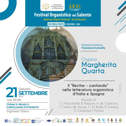 Concerto d'organo di Margherita Quarta al Fos 2024