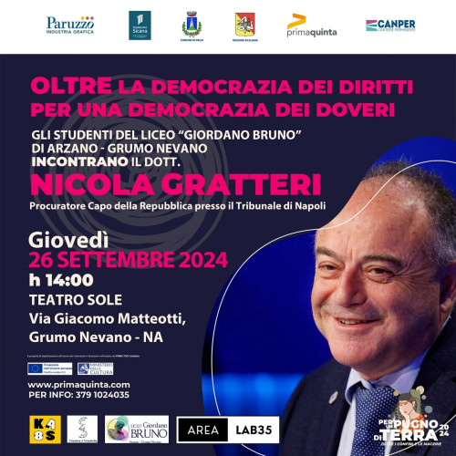Festival Per un pugno di terra 26 settembre NAPOLI