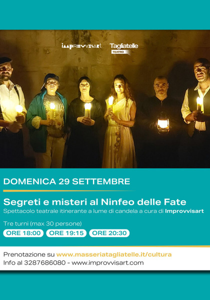 Segreti e misteri al Ninfeo delle fate - ultimo appuntamento dell'anno