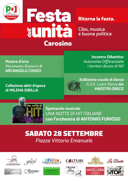 Festa dell'Unità Carosino