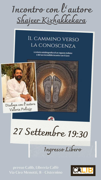 Incontro con l'autore Shajeer Kizhakkekara