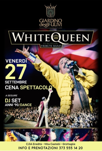 White Queen Live e DJ Set 90