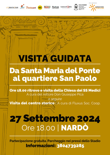 Tour guidato - Santa Maria del Ponte e il quartiere S. Paolo