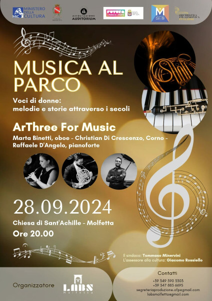Musica al PARCO ArThree For Music