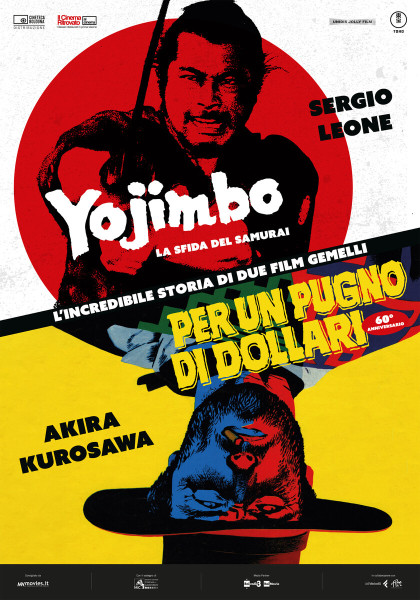 YOJIMBO  LA SFIDA DEL SAMURAI di Akira Kurosawa (Yojimbo, Giappone/1961-V.O. RESTAURATA con Sottotitoli in Italiano)