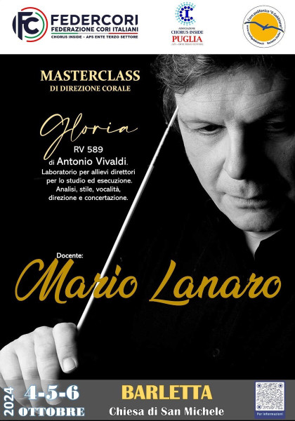 Barletta – Masterclass di direzione di Coro