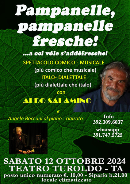 Pampanelle, Pampanelle fresche!