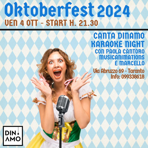 CantaDinamo - Karaoke Night - Oktoberfest 2024