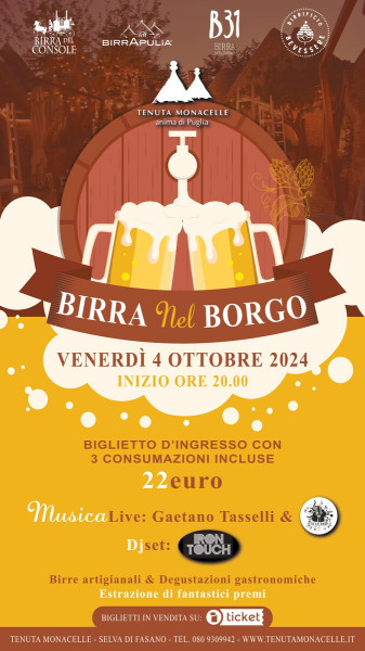 Monopoli – Birra nel borgo