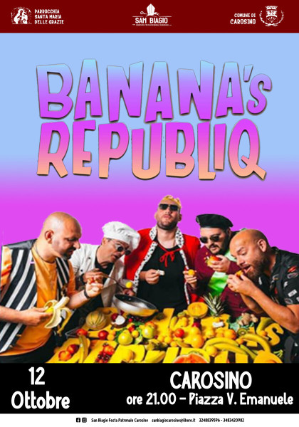 BANANA'S REPUBLIQ in concerto