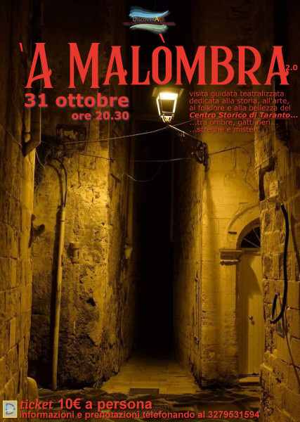 'A Malòmbra 2.0 - visita guidata teatralizzata della Città Vecchia di Taranto