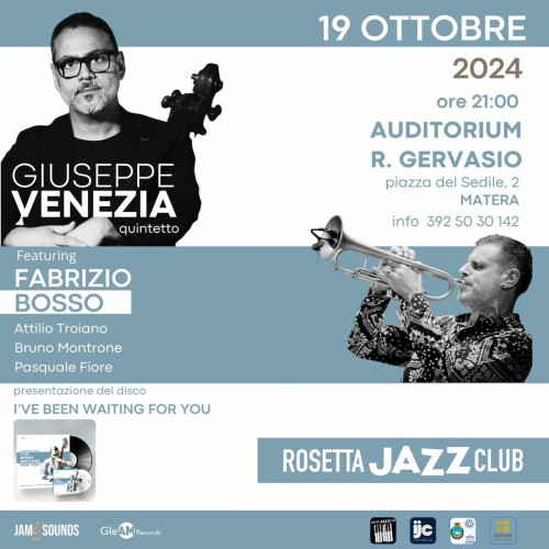 Giuseppe Venezia 5tet feat. FABRIZIO BOSSO  - I've been waiting for you