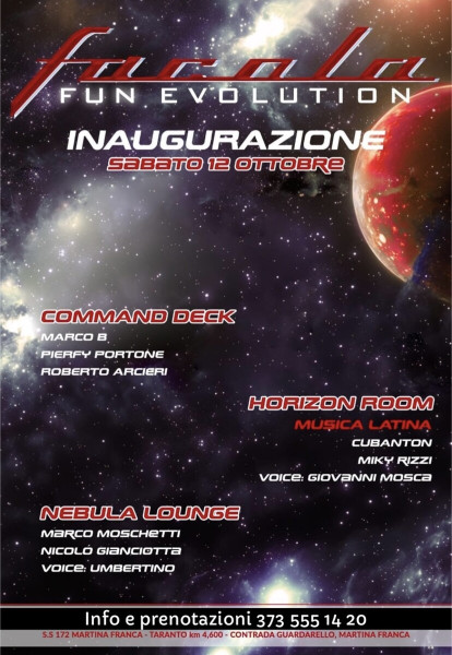 Inaugurazione Facola Fun Evolution