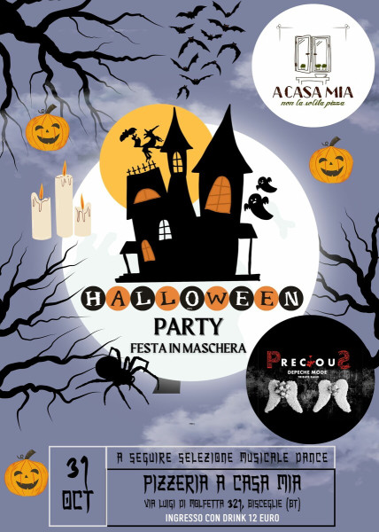 Halloween Party con PRECIOUS tributo ai Depeche Mode + dj set