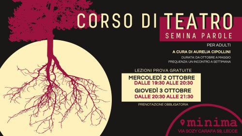 Corso di Teatro (adulti) Semina Parole :: Lecce