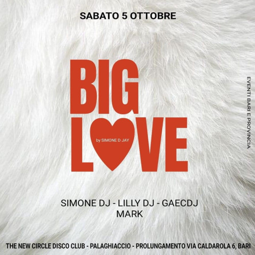 Big Love Inaugurazione New Circle club